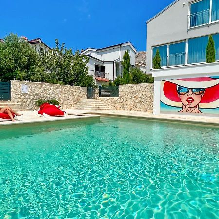 Apartment Baska Mit Poolarea - Krk, Kroatien Esterno foto