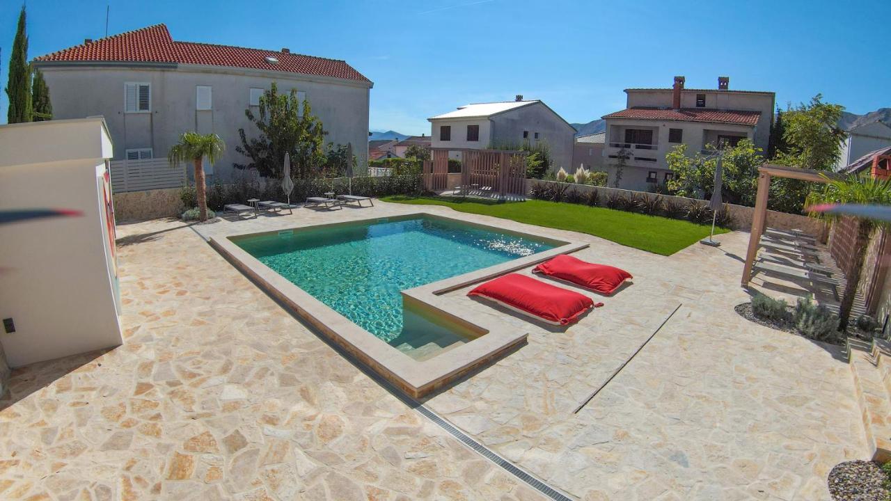 Apartment Baska Mit Poolarea - Krk, Kroatien Esterno foto