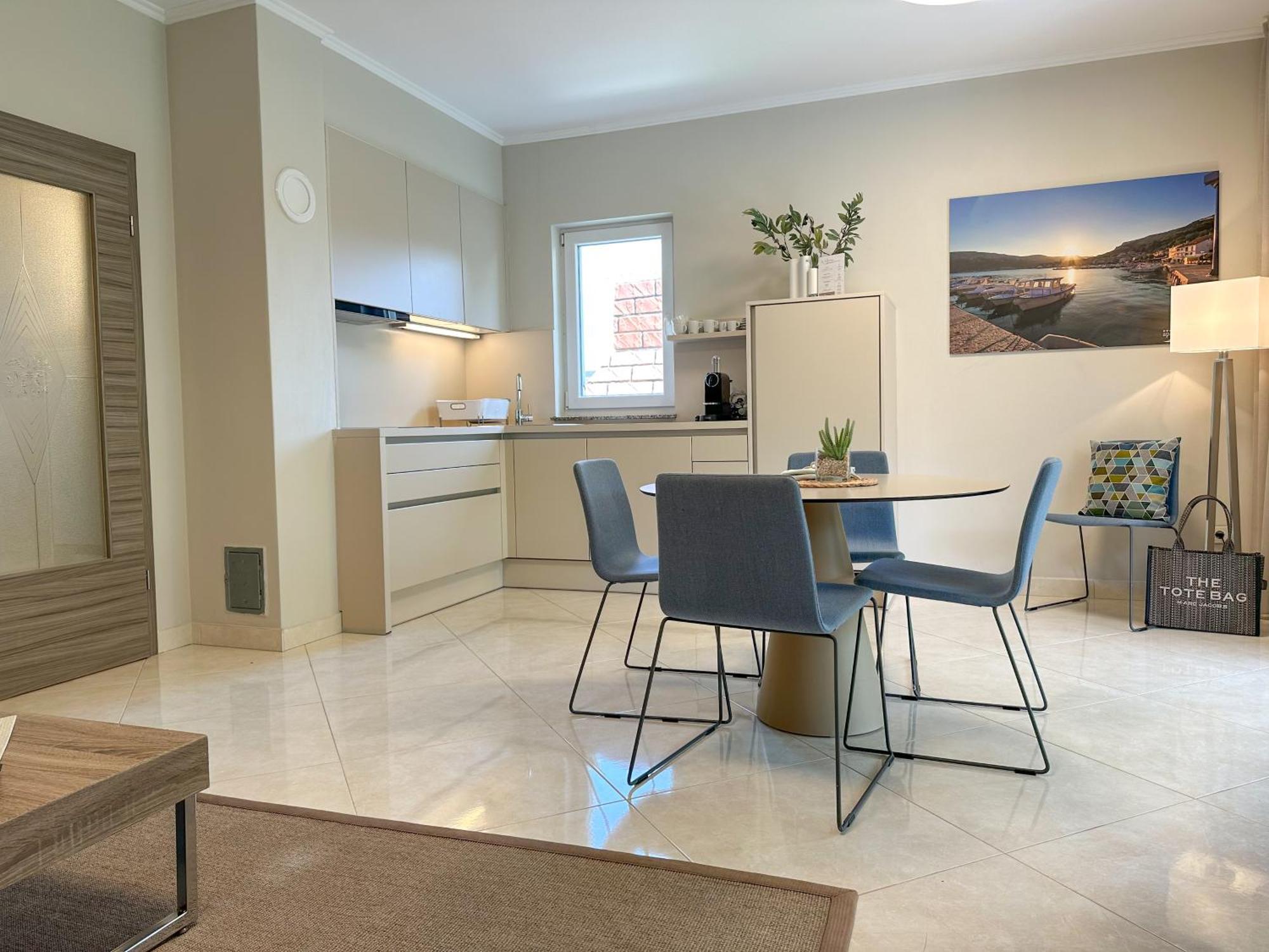 Apartment Baska Mit Poolarea - Krk, Kroatien Esterno foto
